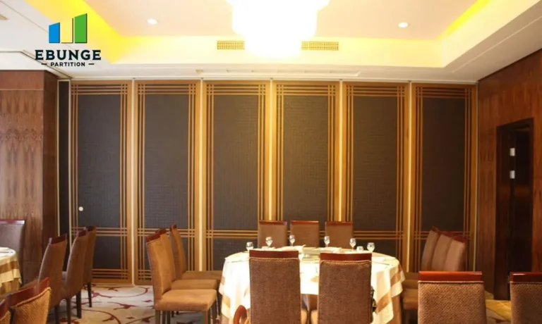 operable wall system acoustic performance checklist for exhibition halls