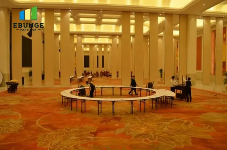 movable partition wall maintenance planning panel stacking layout