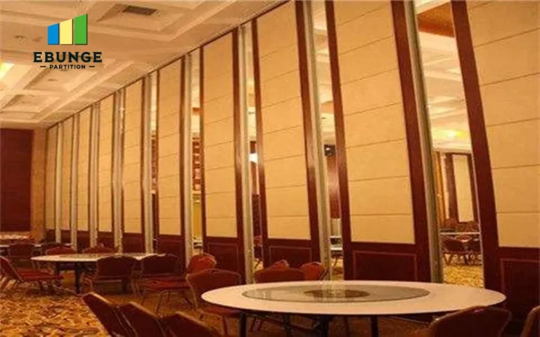 school acoustic movable wall performance for hotel ballroom