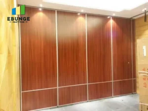 movable partition wall in community center with cost factors