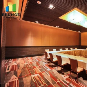 sliding partition track specification guide for hotel banquet hall installation