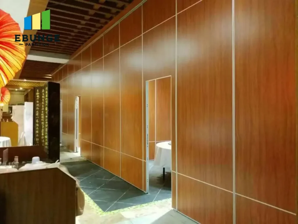 movable acoustic wall design criteria for hotel ballroom