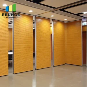 operable wall system acoustic performance in restaurant private room