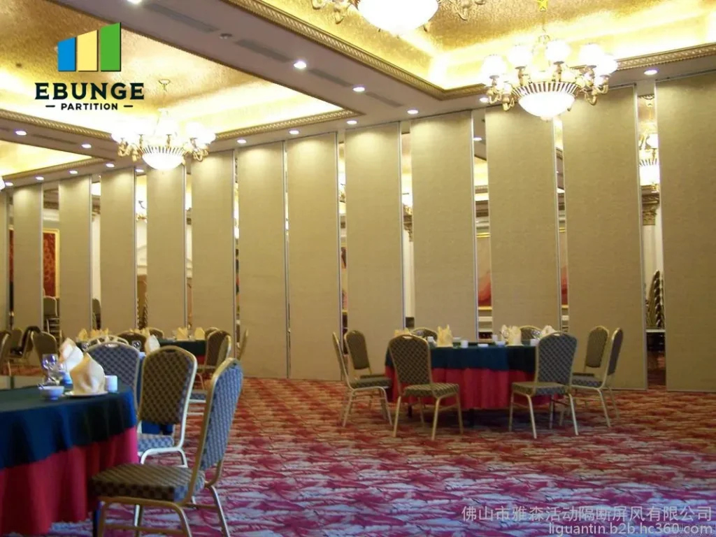 operable wall system supplier assessment for community center