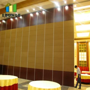 movable acoustic wall supplier selection for hotel ballroom