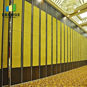 folding partition wall installation requirements for hotel ballroom