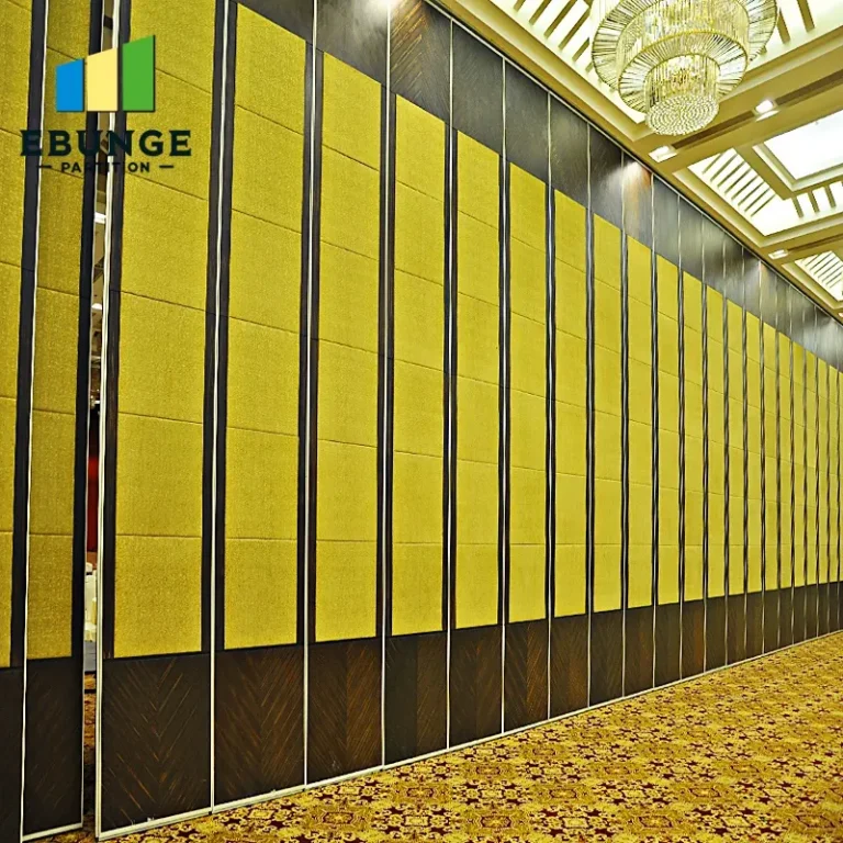 folding partition wall installation requirements for hotel ballroom