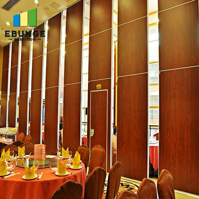 movable acoustic wall supplier selection for hotel ballroom