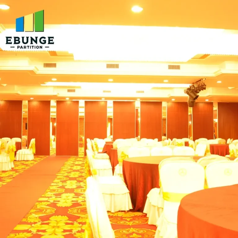soundproof partition wall material for hotel ballroom