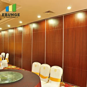 folding partition wall maintenance planning for hotel ballroom