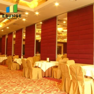 acoustic partition wall finishes for community center multipurpose room