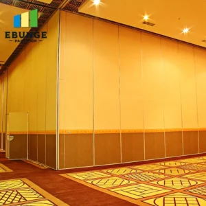 folding partition wall supplier selection for hotel ballroom
