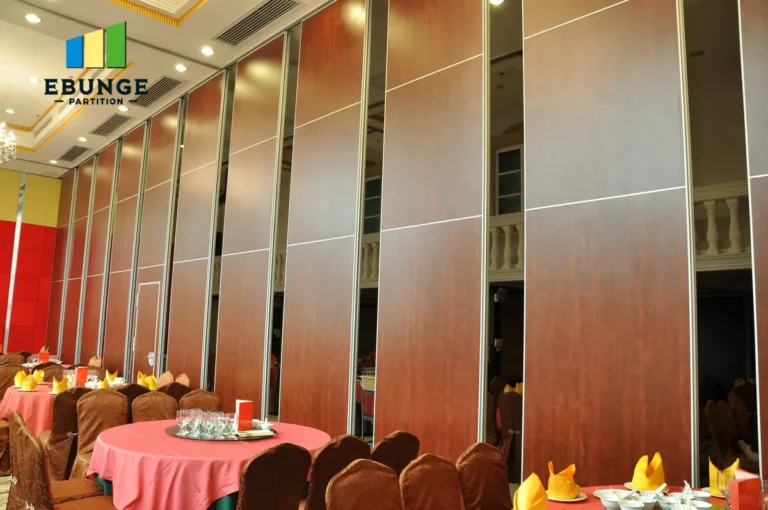 soundproof partitions for hotel ballroom