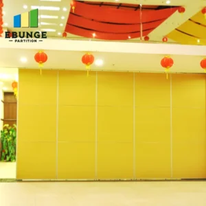 movable acoustic wall supplier selection for hotel ballroom