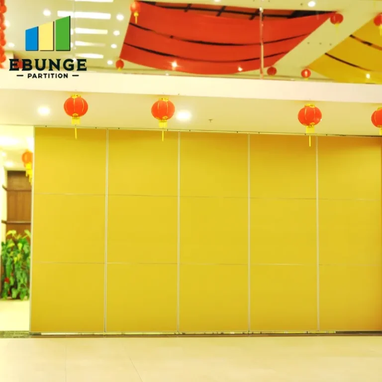 movable acoustic wall supplier selection for hotel ballroom