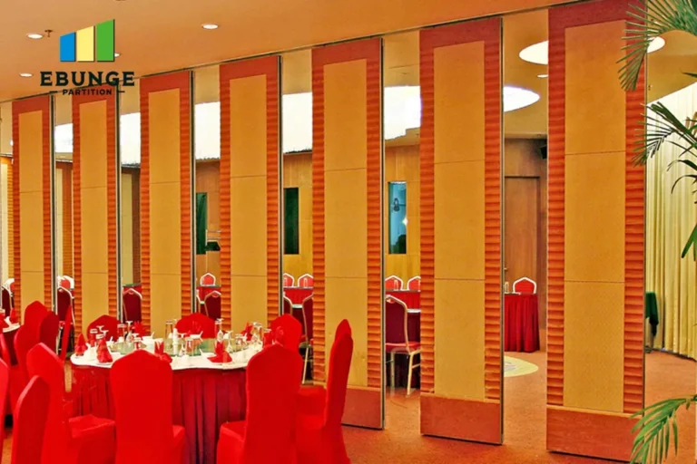 school movable partition acoustic performance for hotel ballroom