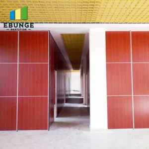 soundproof partition wall types in a restaurant private room