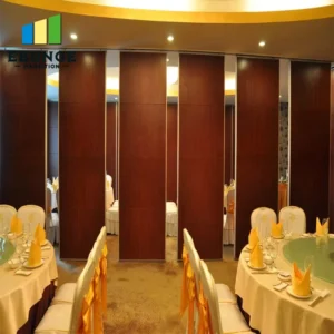movable acoustic wall maintenance planning for hotel ballroom