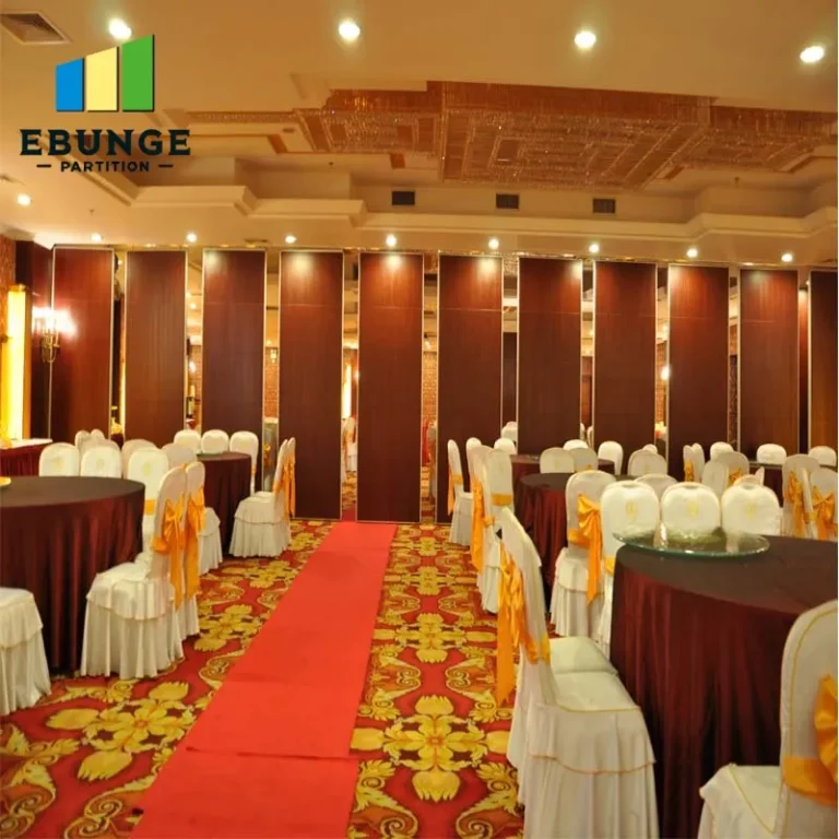 comparison of sliding partition track specifications for restaurant private room