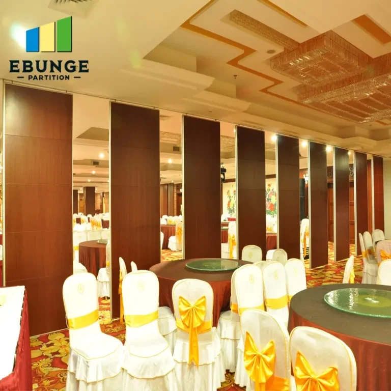 movable partition specification checklist for hotel banquet hall