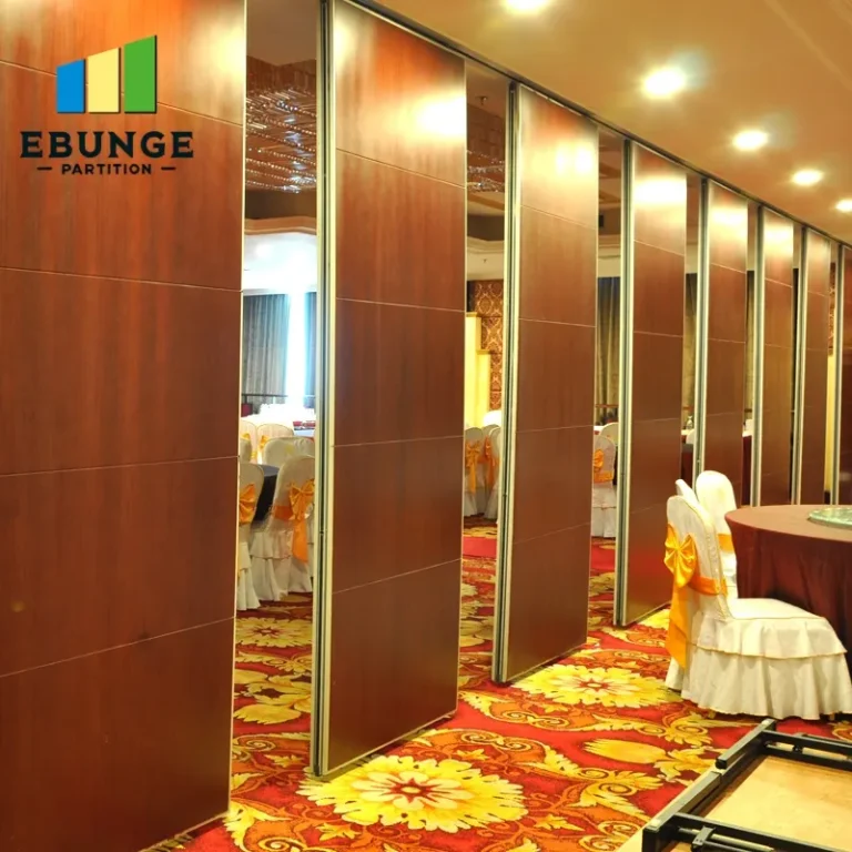 stc rating movable partition in community center