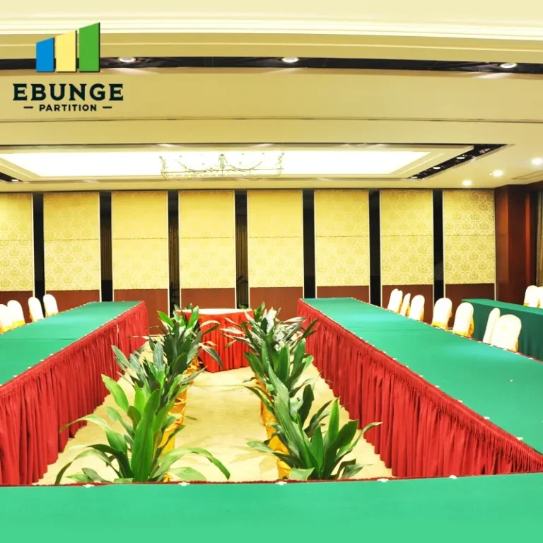 exhibition operable wall supplier showcasing acoustic movable partition