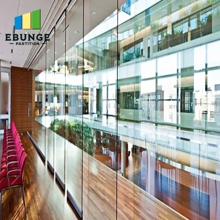 acoustic partition wall in restaurant private room