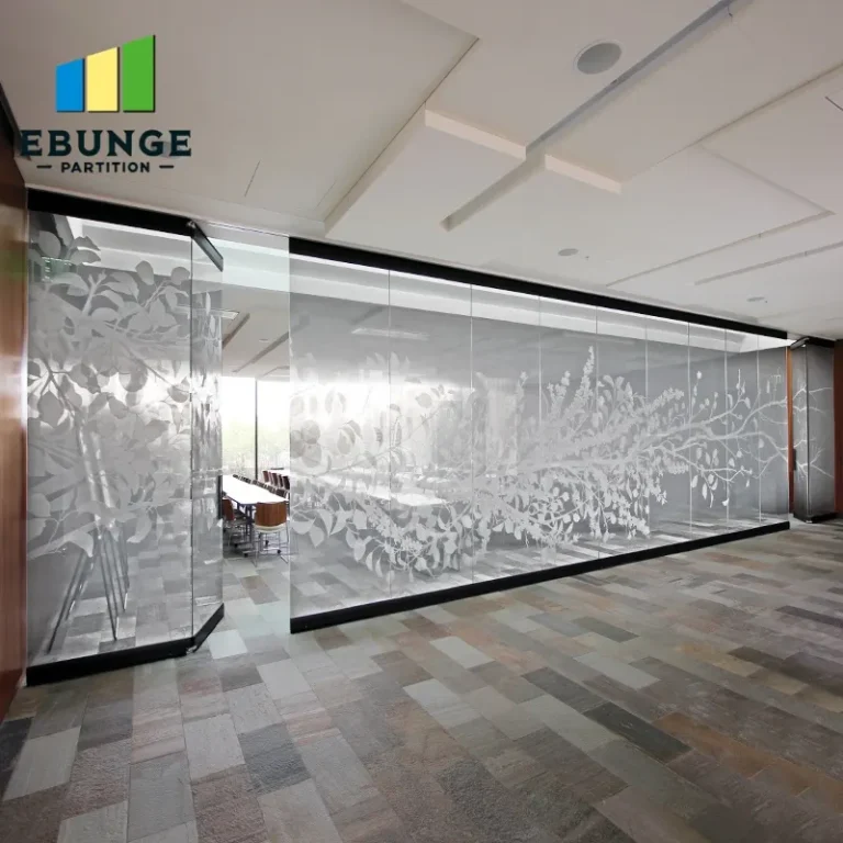 soundproof partition wall with door for conference room project