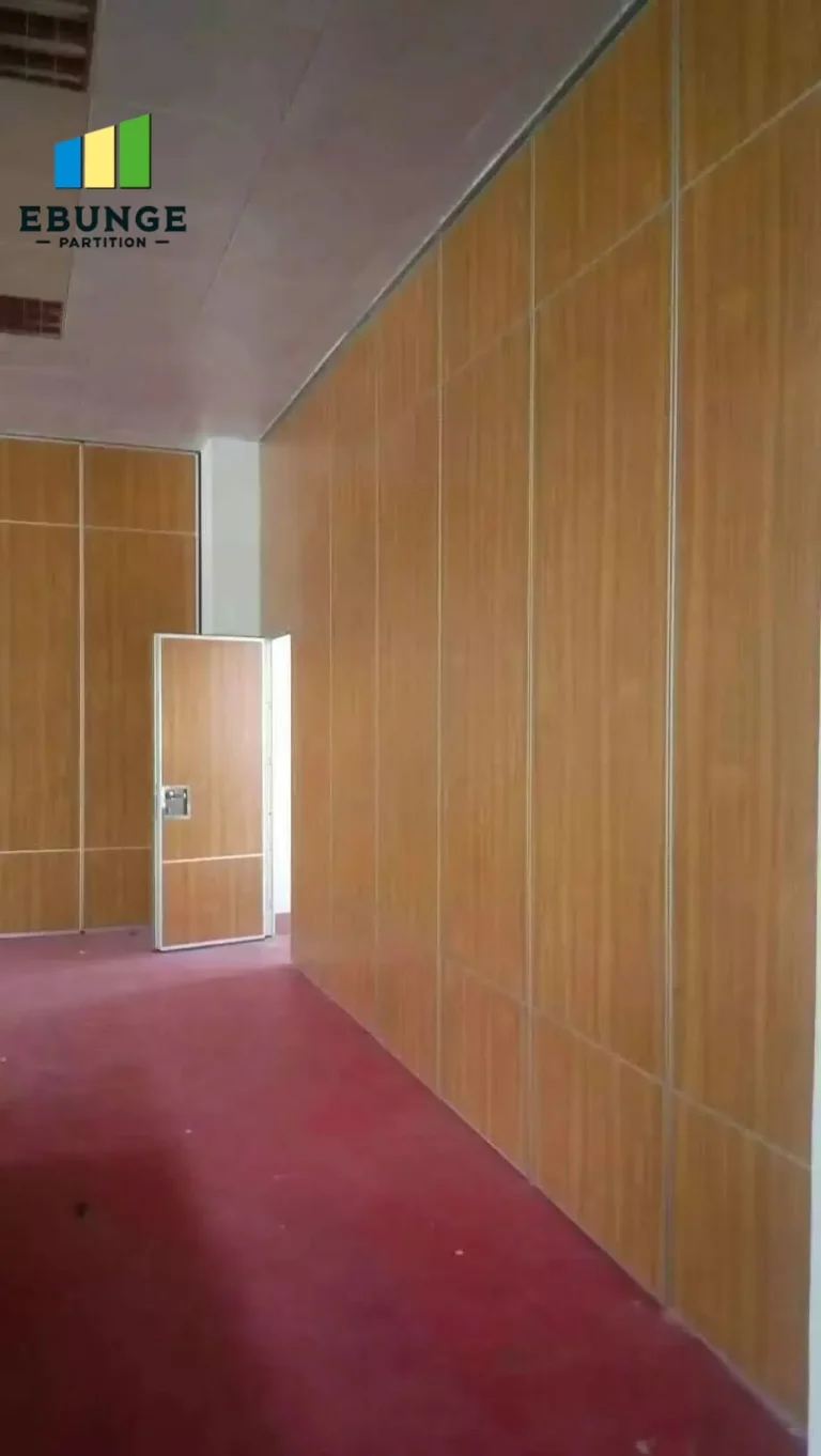 becker sliding partitions for conference room project