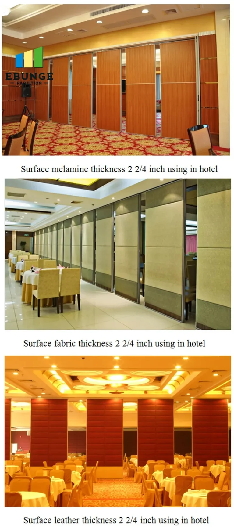 hospital folding partition cost commercial project example