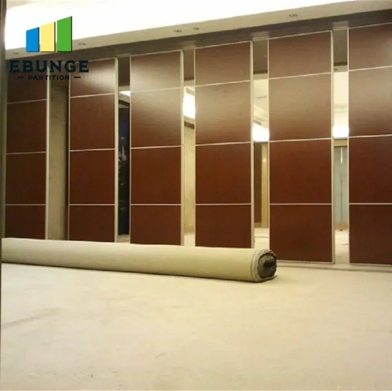 movable walls panel stacking layout