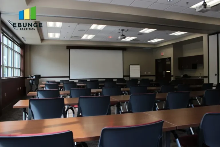 stc rating movable partition for conference room project