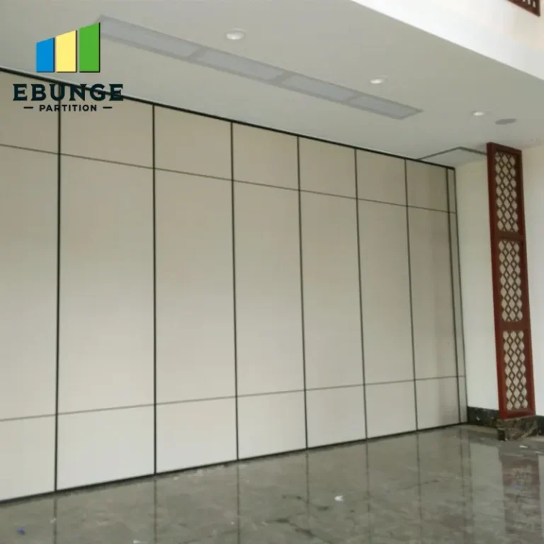 commercial movable partition wall in hotel exhibition hall