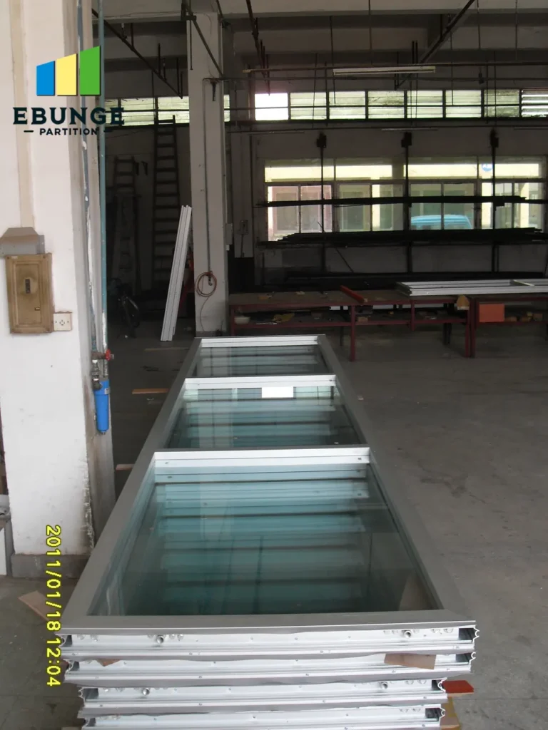 movable partition pass door planning top hung track system