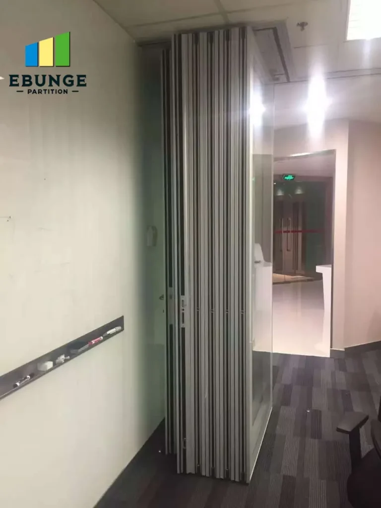 top hung partition top hung track system