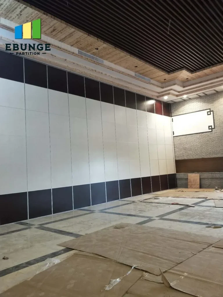 becker sliding partitions commercial project example