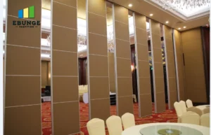 sliding partition wall cost factors for hotel ballroom