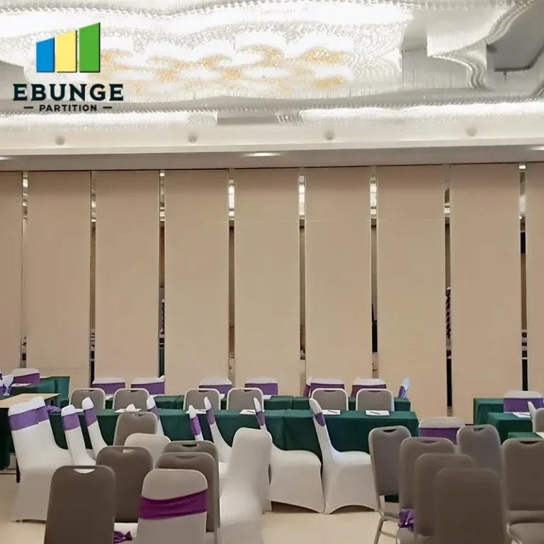 movable partition structural coordination top hung track system