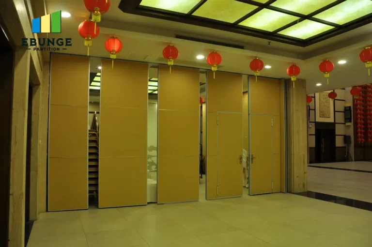 sliding partition wall cost top hung track system