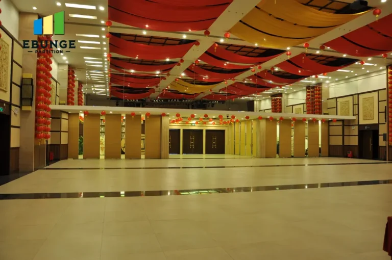 exhibition sliding partition finishes for conference room project