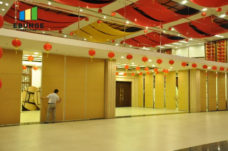 movable walls for classrooms top hung track system