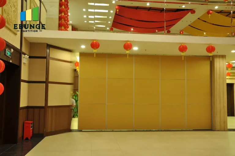 sliding partition wall cost top hung track system