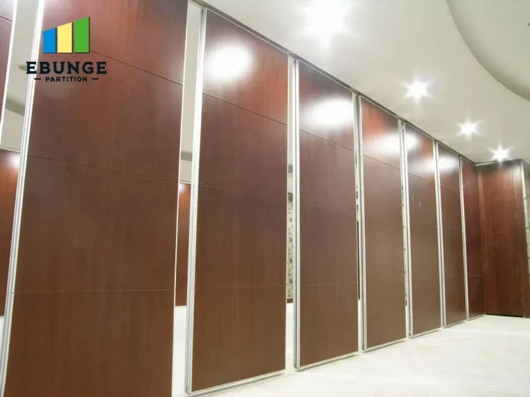 training center sliding partition cost commercial project example