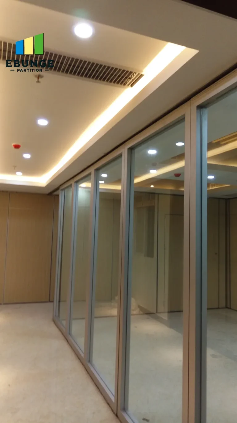 movable partition pass door planning for conference room project