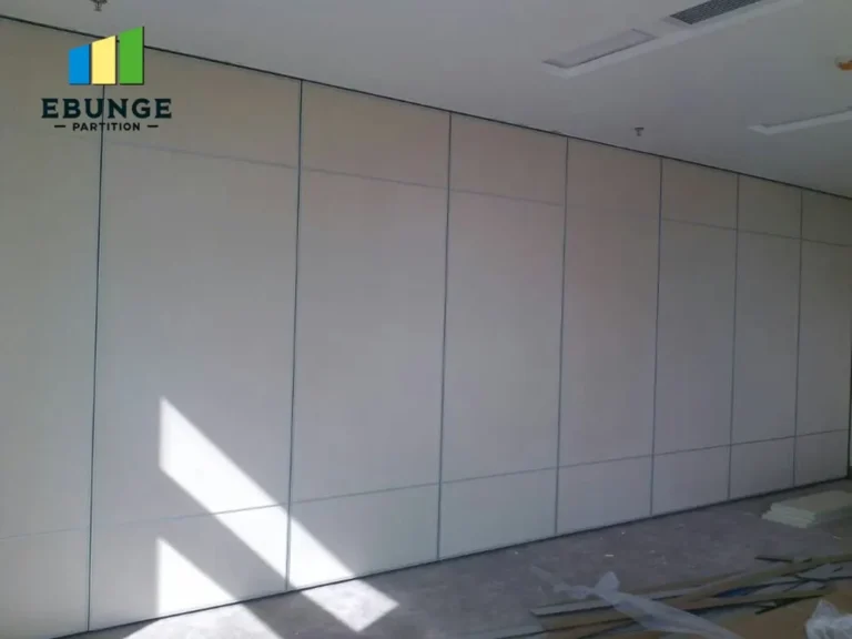 movable partitions top hung track system