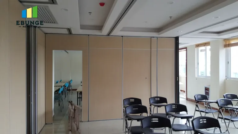 top-hung track system for movable wall partitions
