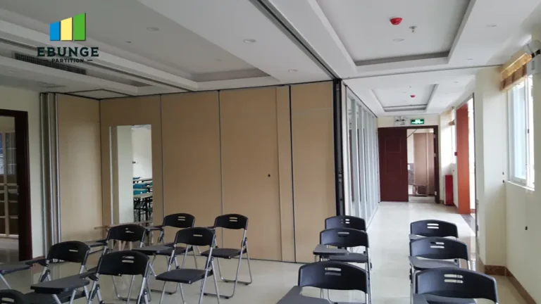 sliding partition walls for conference room project