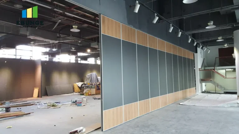 movable partition pass door planning for conference room project