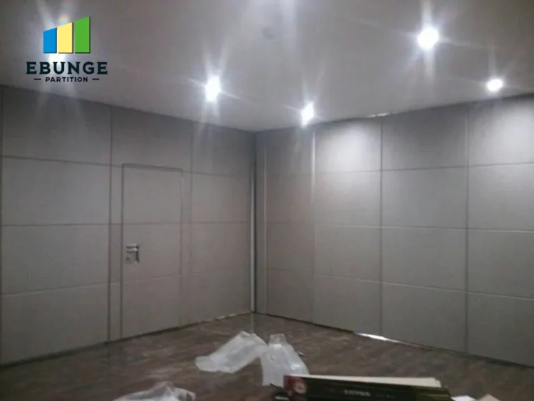 movable partition stacking layout commercial project example