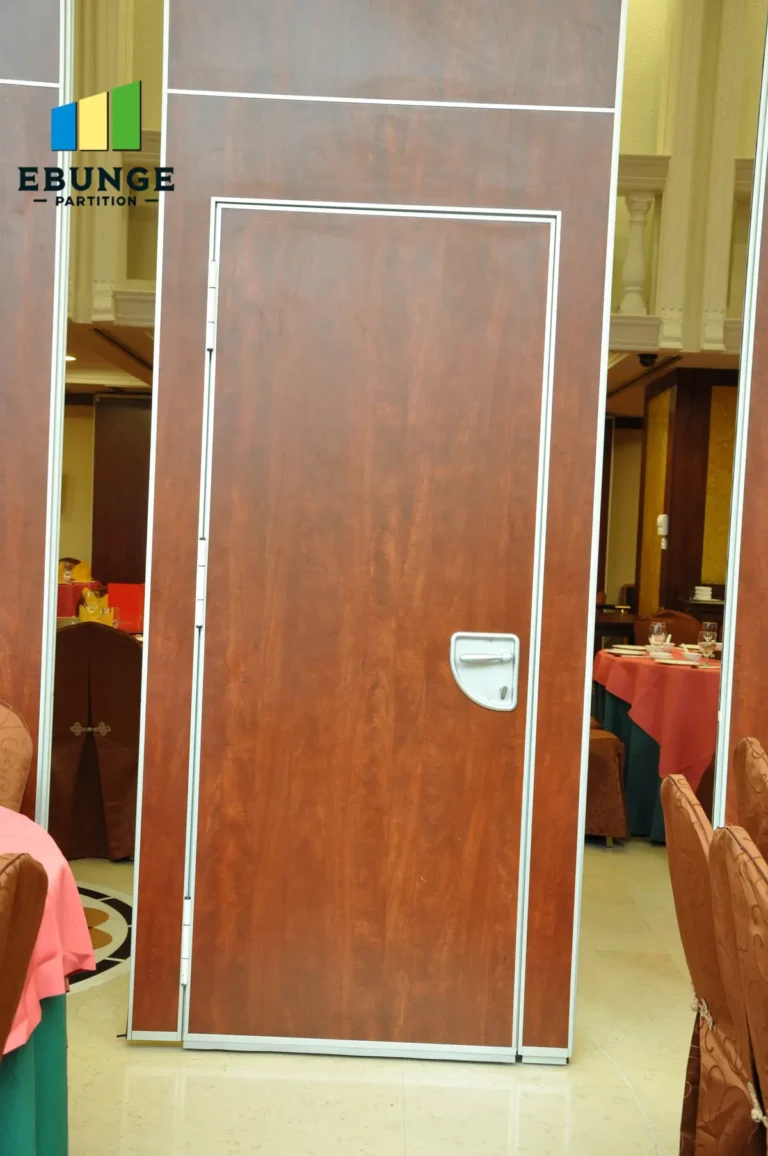 sliding partition supplier evaluation in school hall project